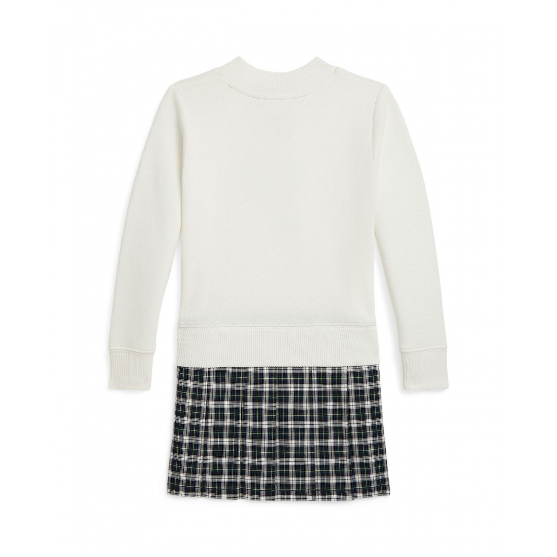 'Girls' 2T-6X Letterman Long Sleeves Sweatshirt Dress'