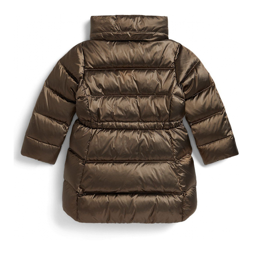 'Girls' 2T-6X Insulated Metallic Outerwear Coat'