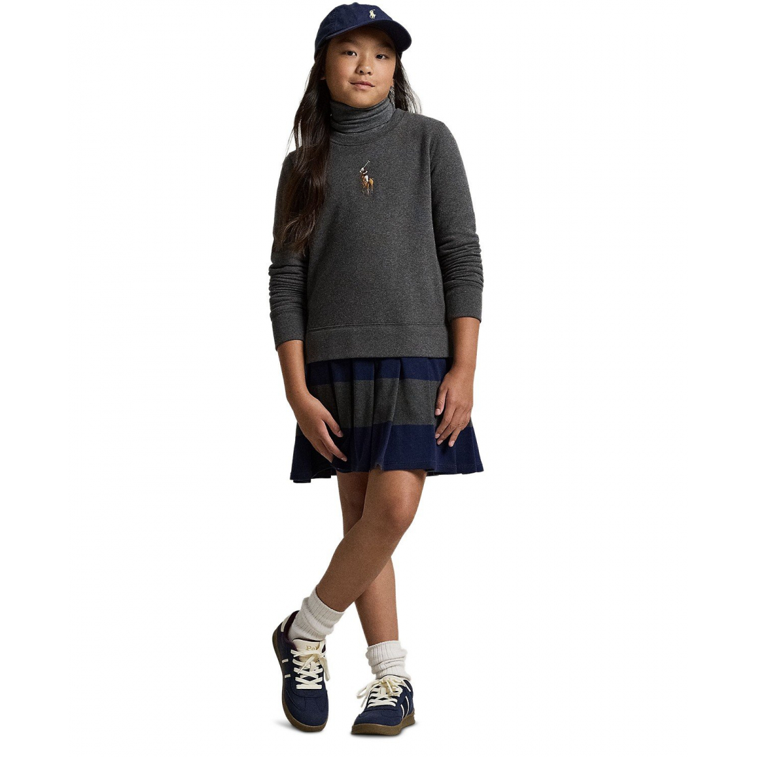 'Girls' 7-16 Big Pony Fleece Dress'
