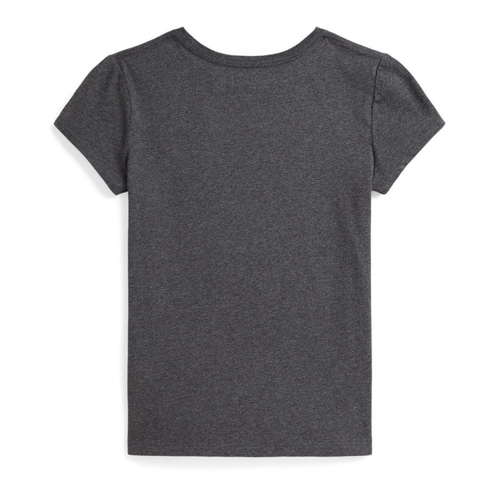 'Girls' 7-16 Letterman Short Sleeve T-Shirt'