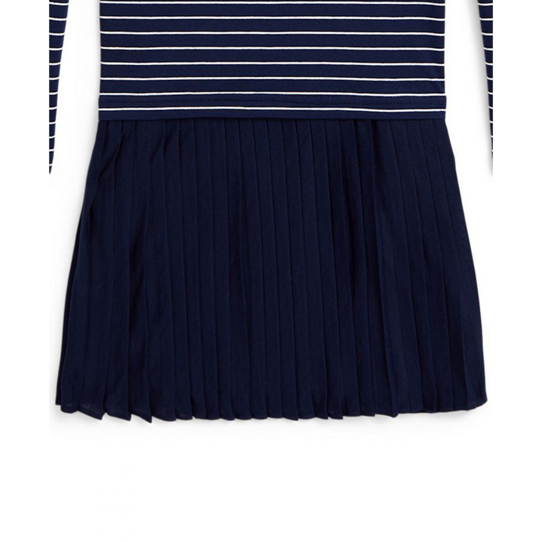 'Girls' 7-16 Striped Turtleneck Dress'
