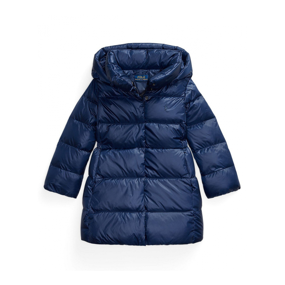 'Girls' 2T-6X Hooded Long Jacket'