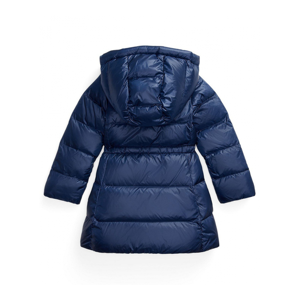 'Girls' 2T-6X Hooded Long Jacket'