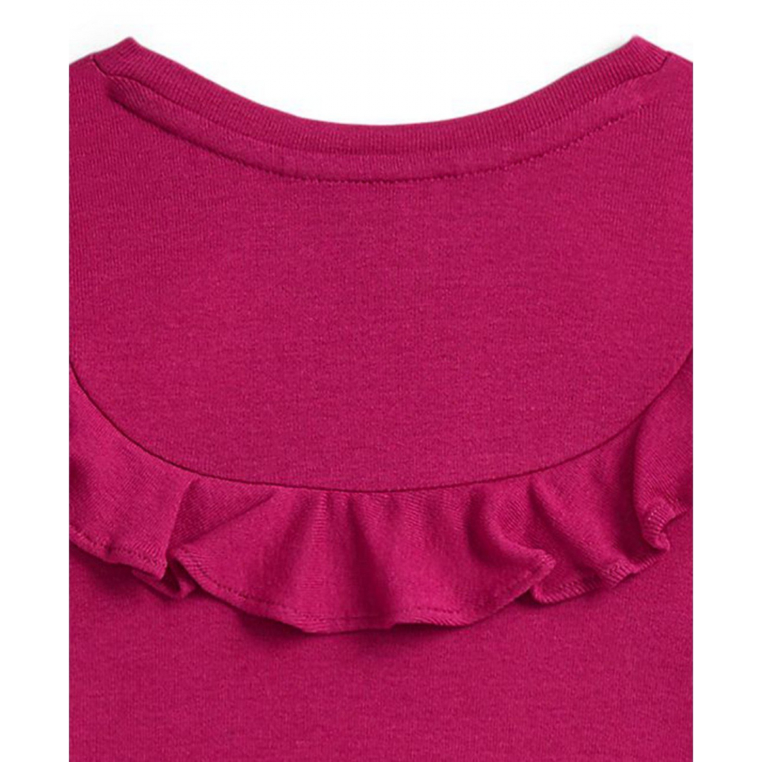 'Girls' 2T-6X Ruffled Long-Sleeve Dress'