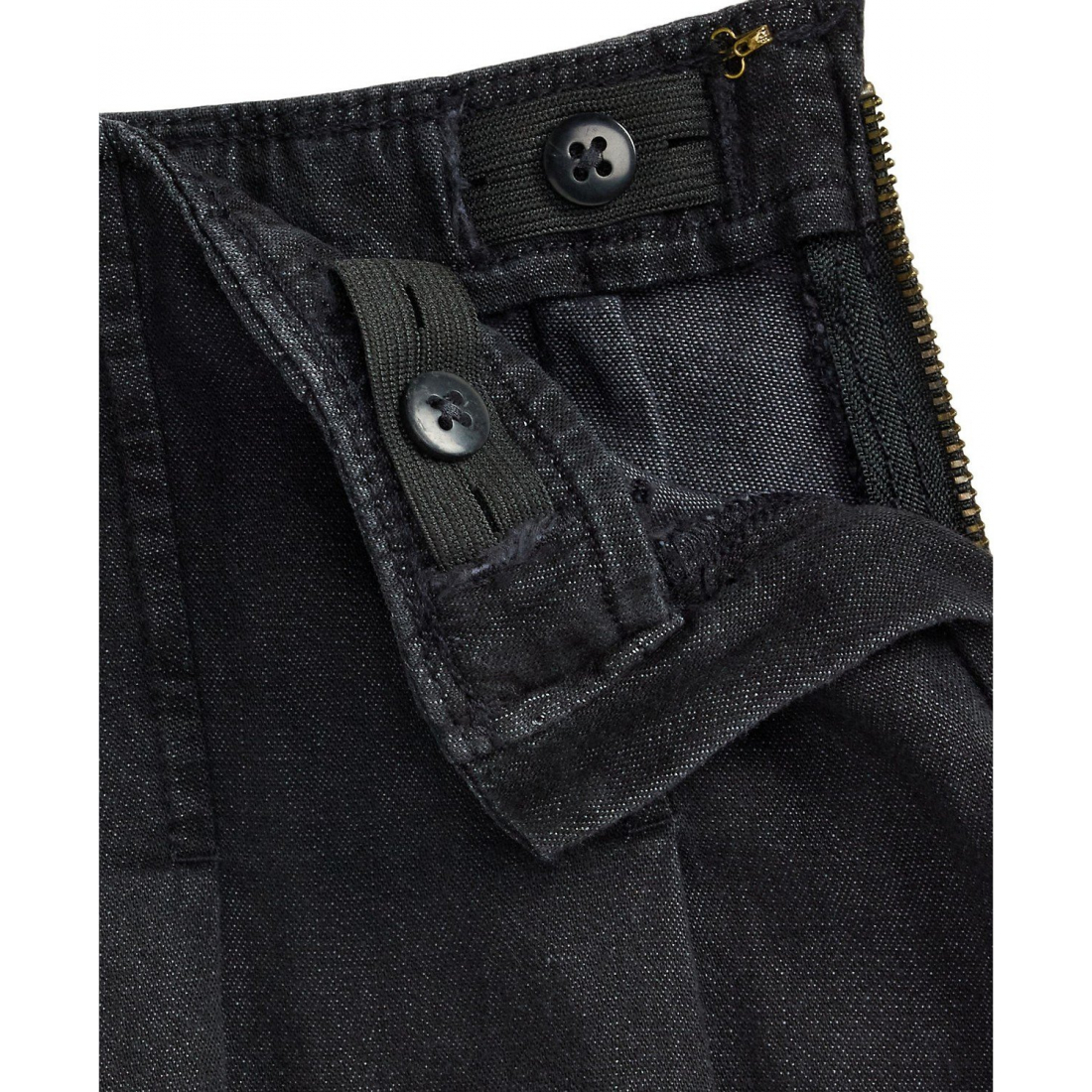 'Girls' 7-16 Pleated Cotton Denim Skirt'