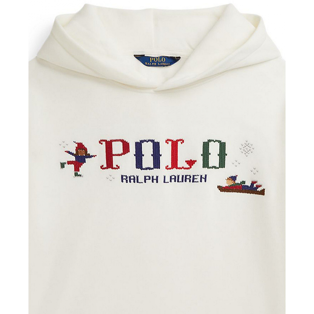 'Girls' 7-16 Logo Embroidered Long-Sleeve Hoodie'