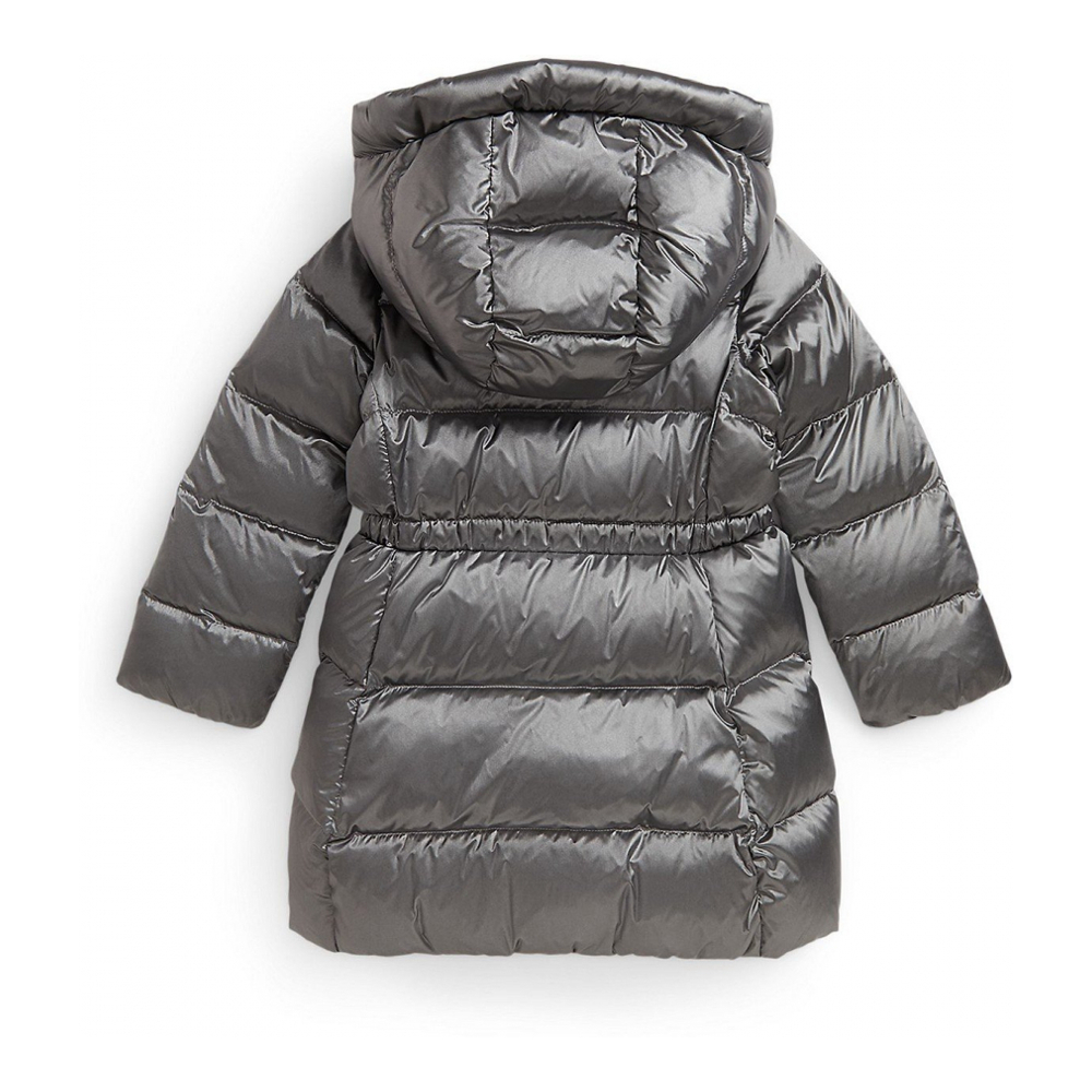 'Girls' 2T-6X Hooded Long Jacket'
