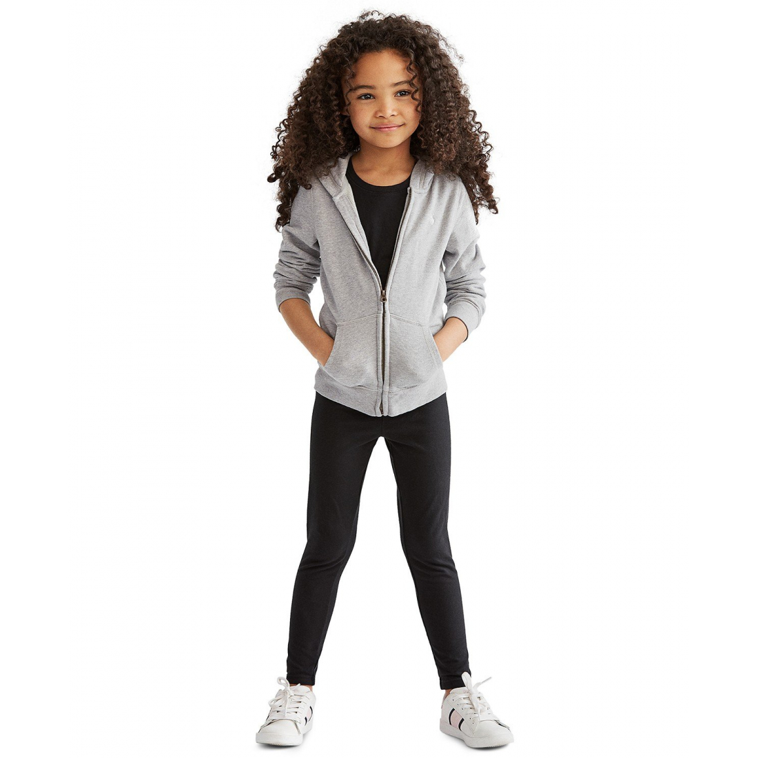 'Girls 2T-6X French Terry Full-Zip Hoodie'