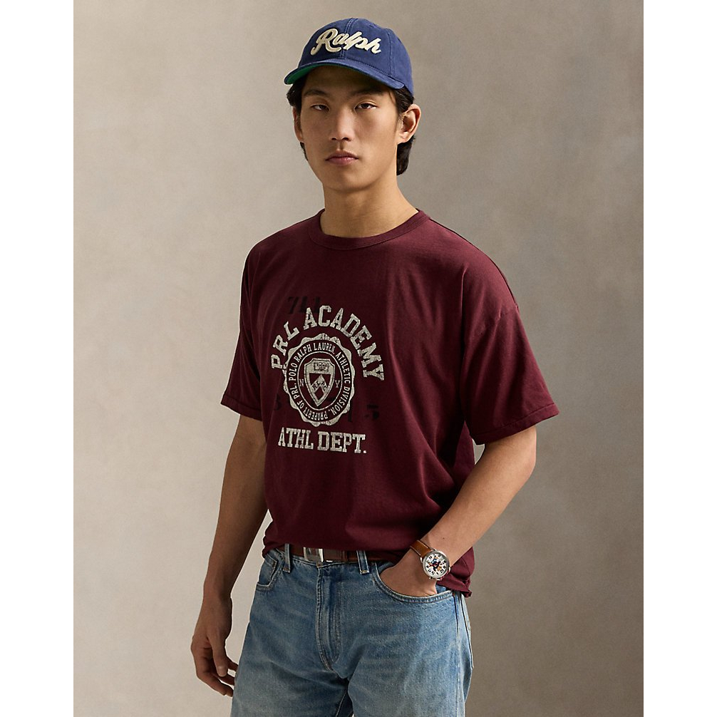 'Classic Fit Logo Jersey T-Shirt' pour Hommes