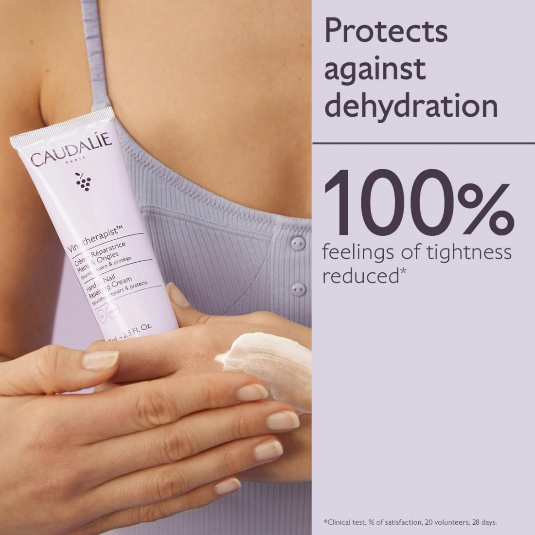 Vinotherapist™ Crème Réparatrice Mains et Ongles au Beurre de Karité - 75 ml