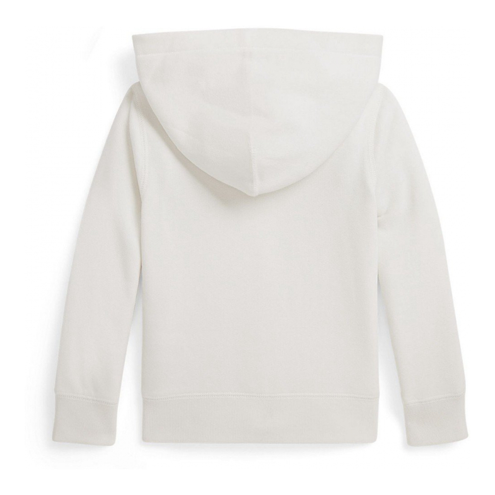 'Toddler Girls Fleece Full-Zip Hoodie'