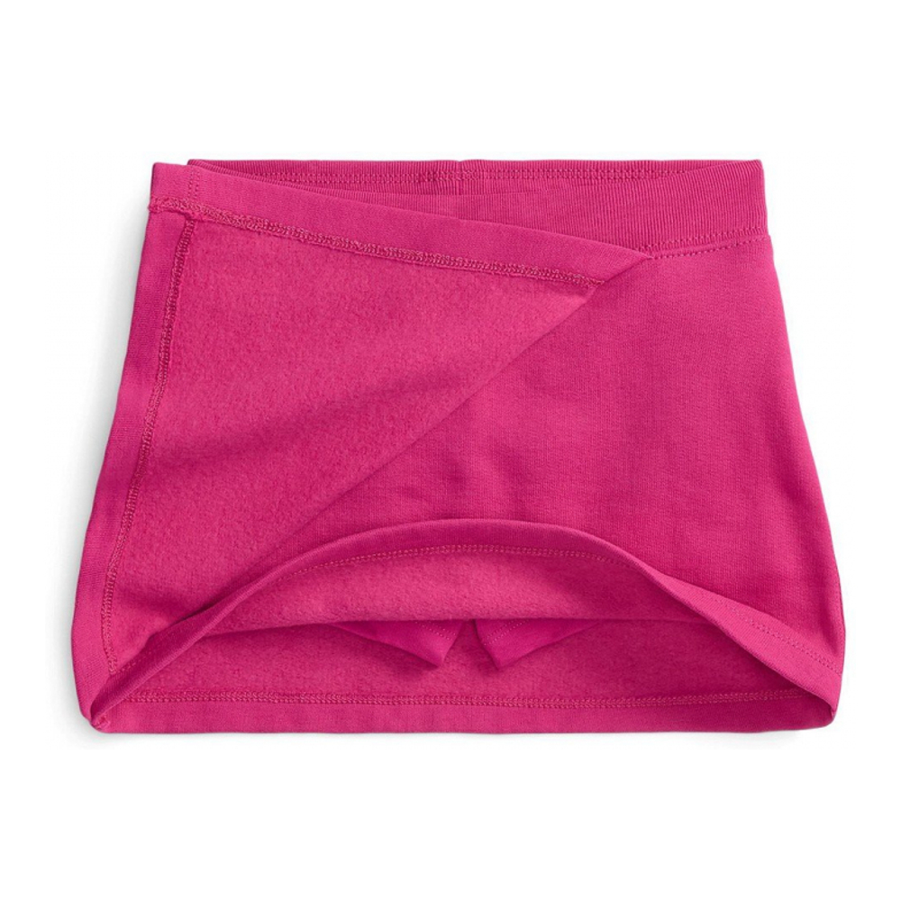 'Toddler and Little Girls Faux-Wrap Fleece Skort'