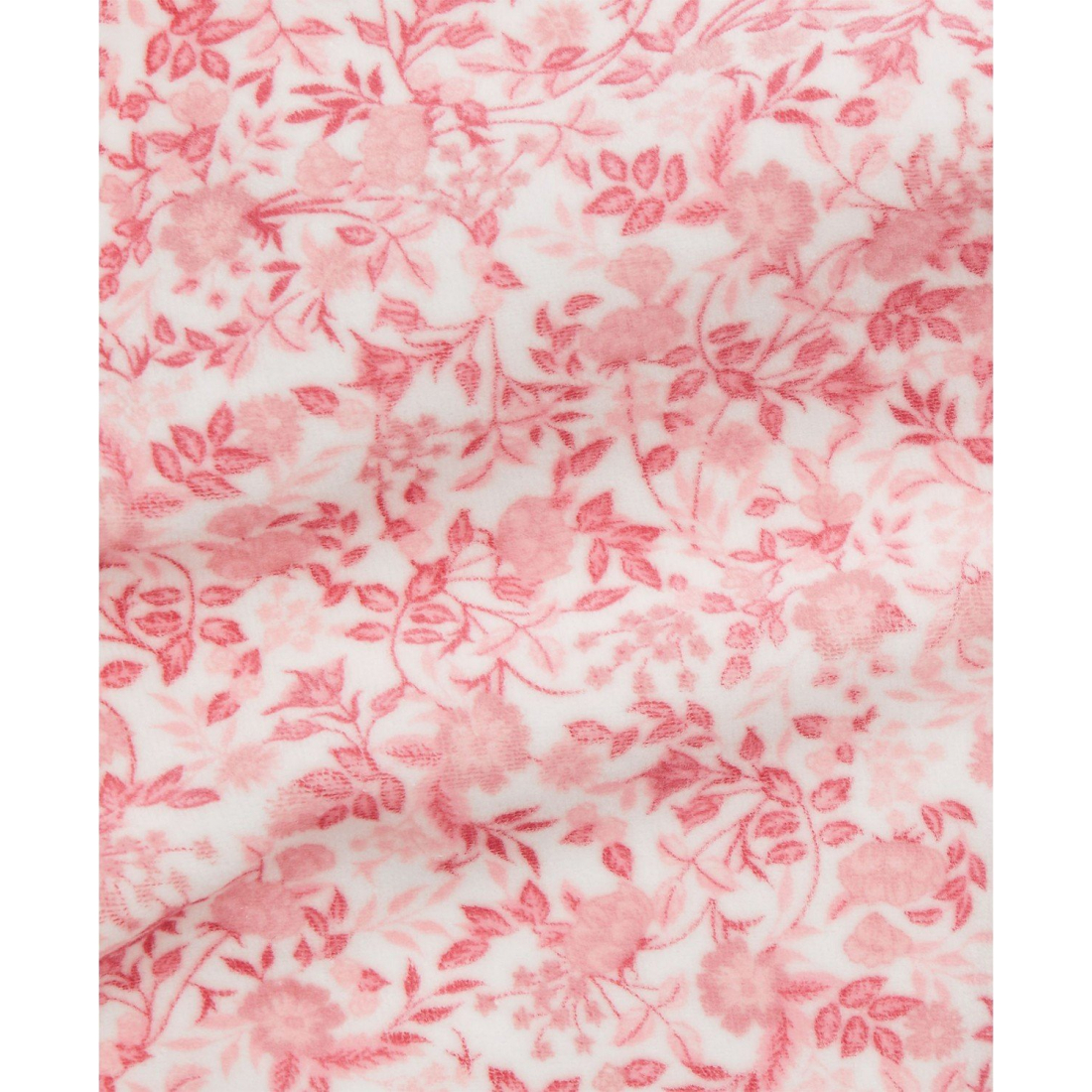 'Baby Girls Floral Velour Hoodie & Pant Set'