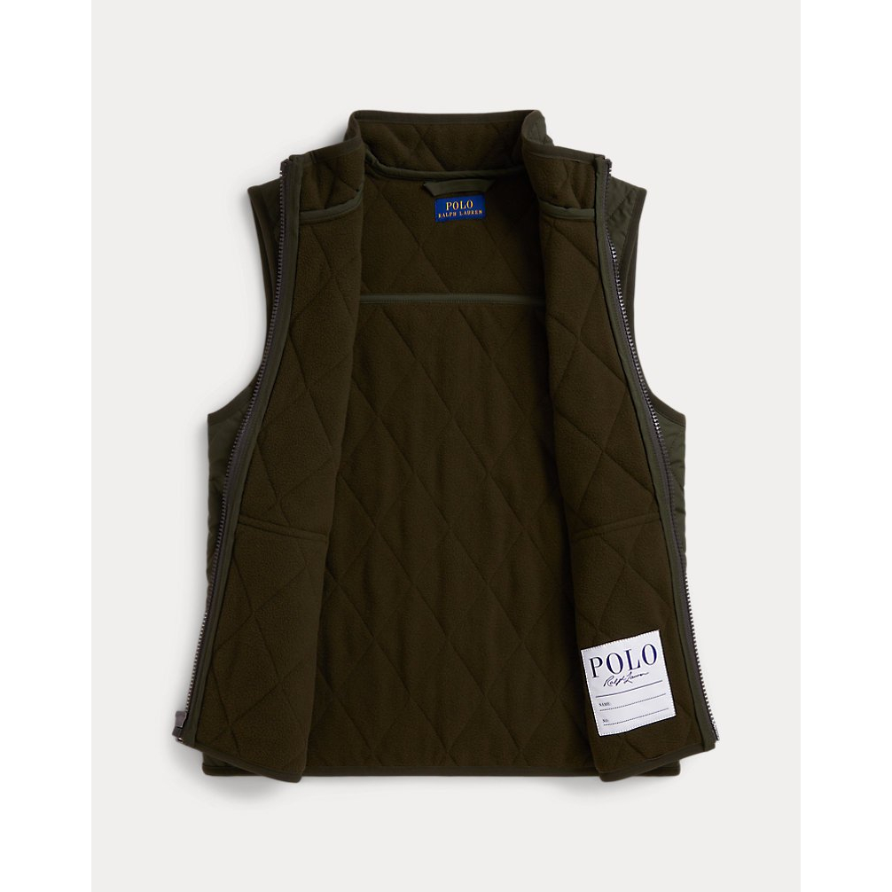'Fleece-Lined Quilted Vest' pour Garçons