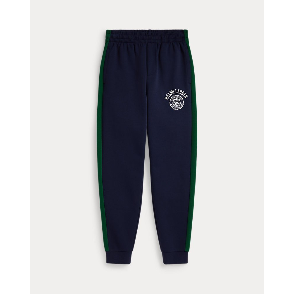 'Logo Crest Double-Knit Jogger Pant' pour Garçons