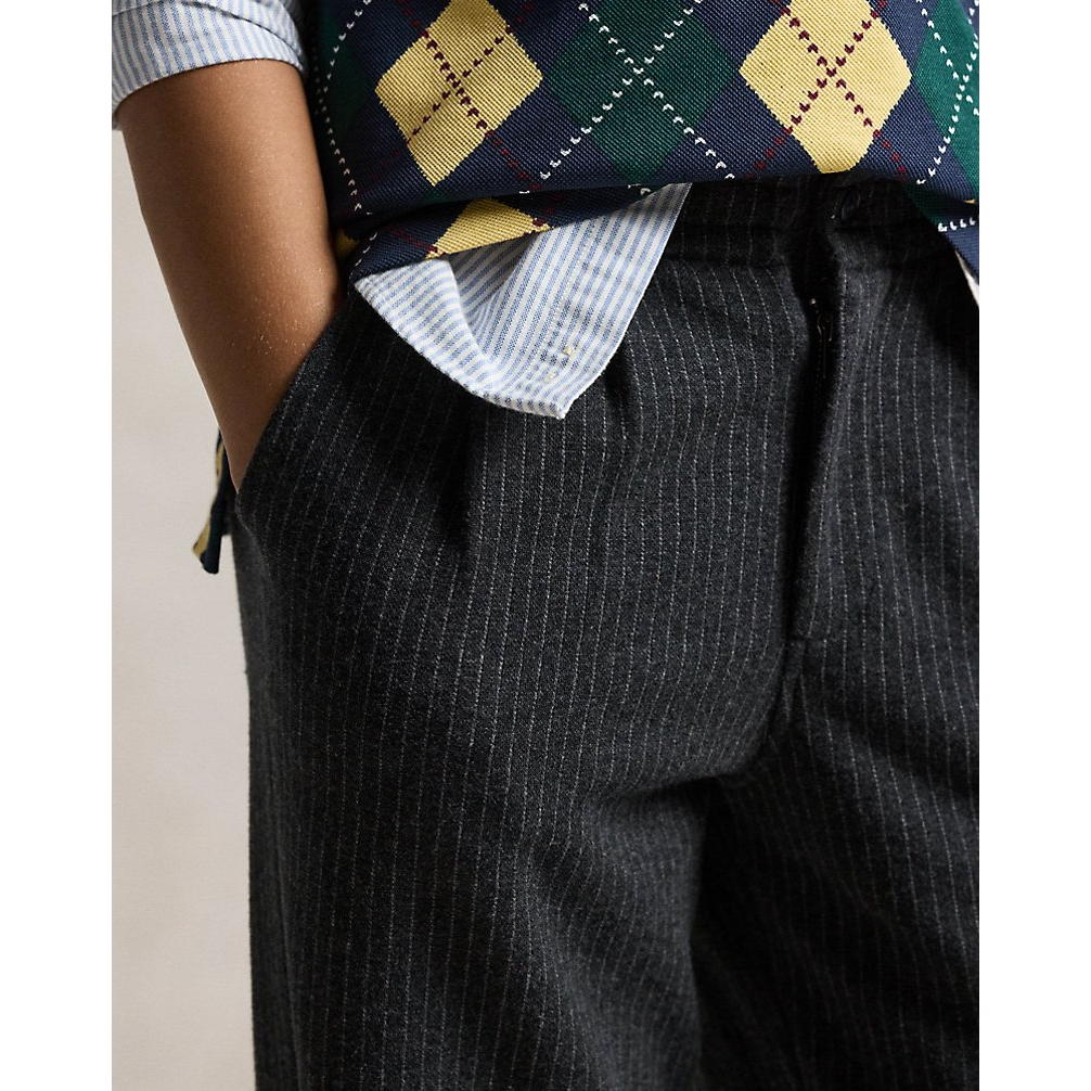 'Chalk-Stripe Knit Pant' pour Garçons