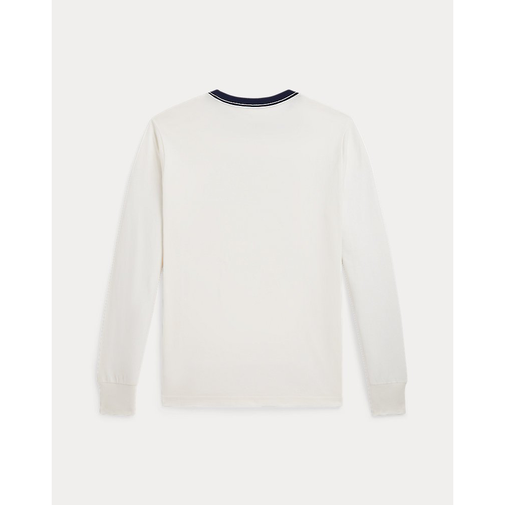 'Logo Cotton Long-Sleeve Tee' pour Garçons
