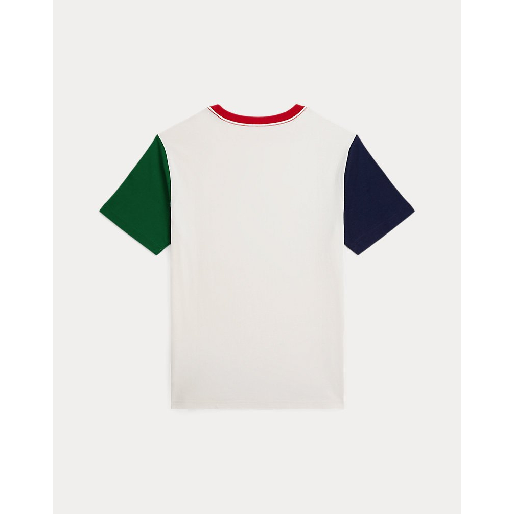 'Logo Color-Blocked Cotton Tee' pour Garçons