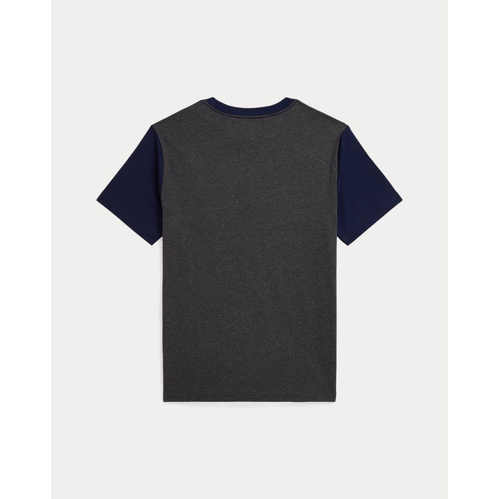 'Logo Color-Blocked Cotton Tee' pour Garçons