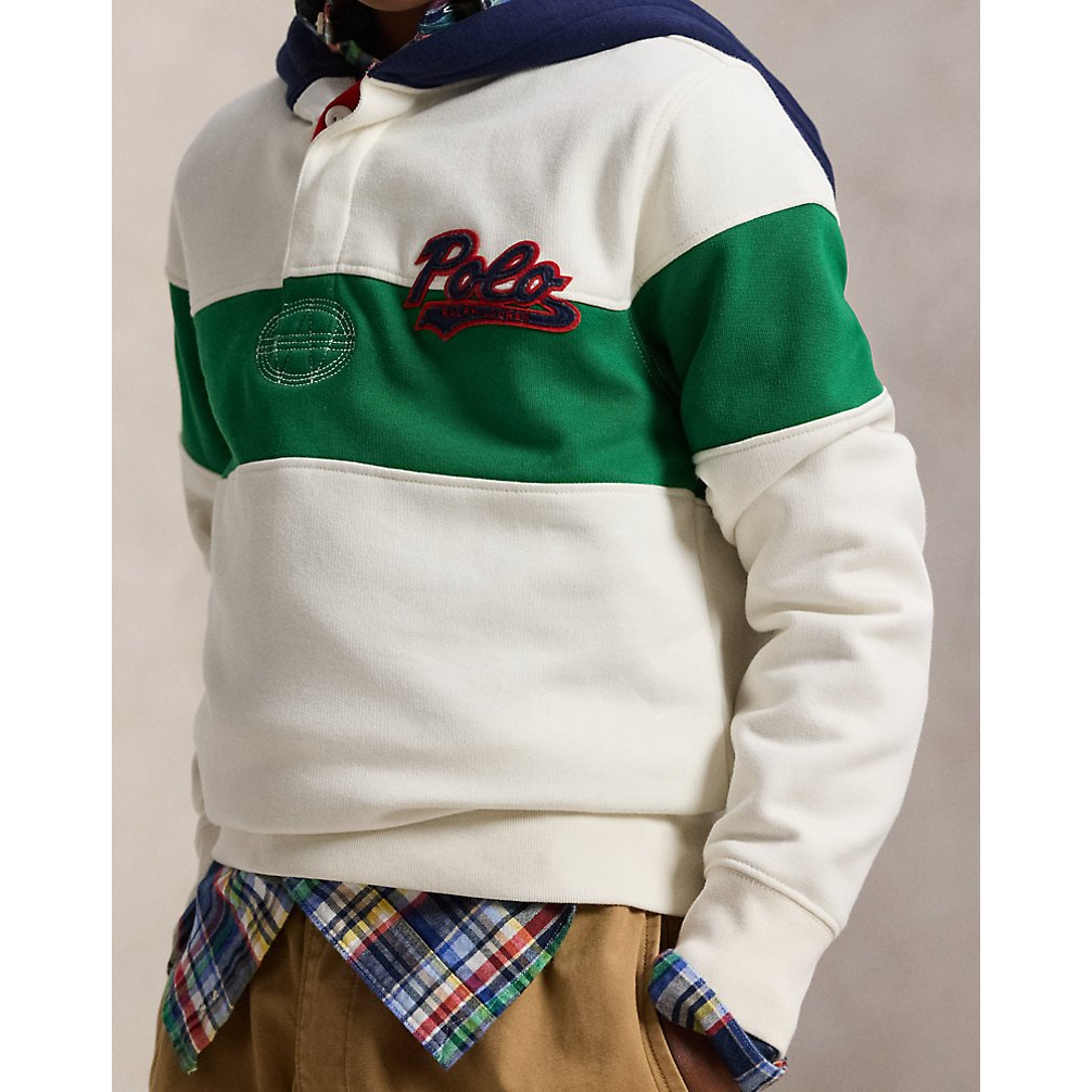 'Logo Fleece Rugby Hoodie' pour Garçons