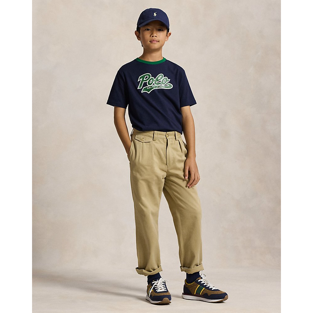 'Logo Cotton Jersey Tee' pour Garçons