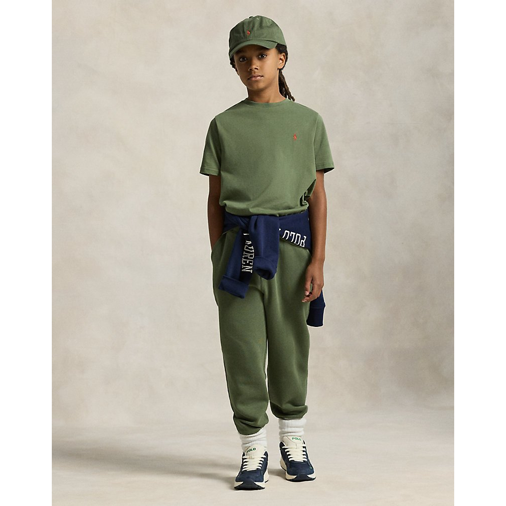 'Cotton Jersey Crewneck Tee' pour Garçons