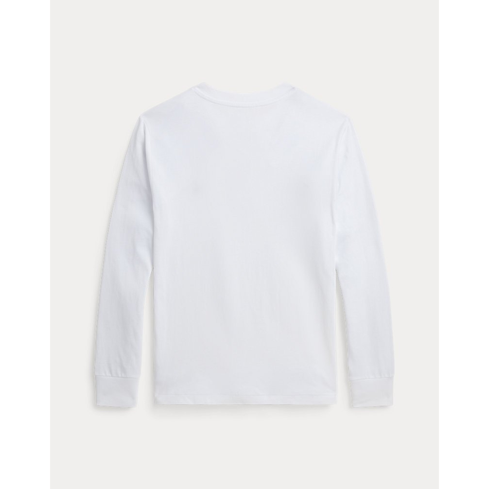 'Cotton Jersey Henley Shirt' pour Garçons