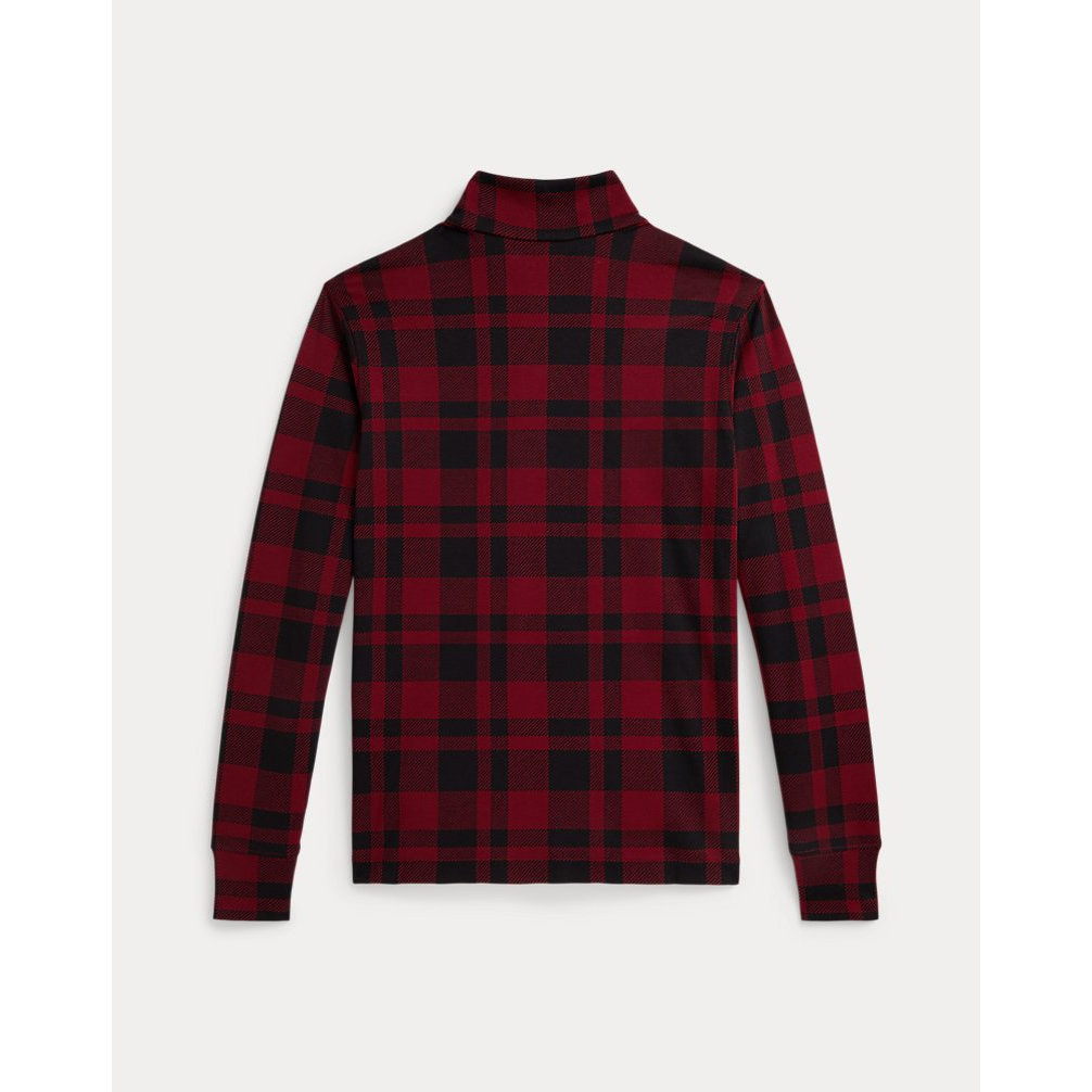 'Plaid Cotton Interlock Pullover' pour Garçons