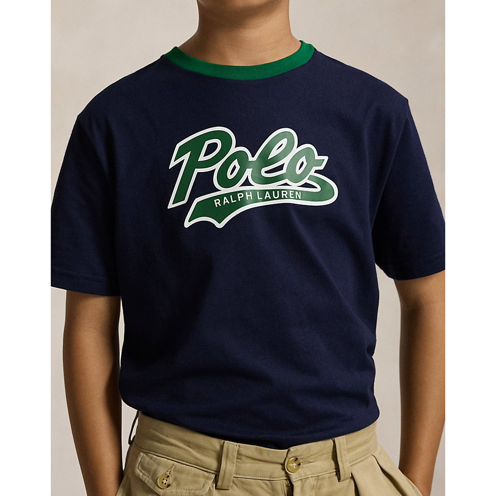 'Logo Cotton Jersey Tee' pour Garçons