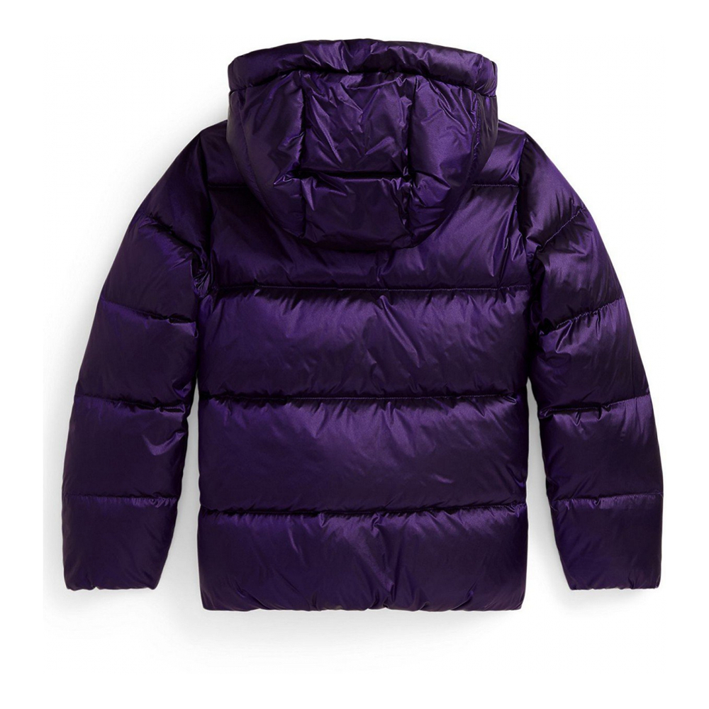 'Girls' 7-16 Mock Neck Hooded Jacket'