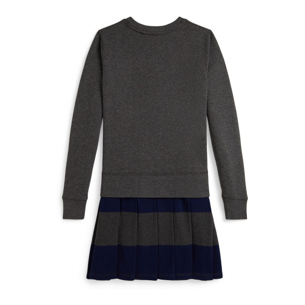 'Girls' 7-16 Big Pony Fleece Dress'