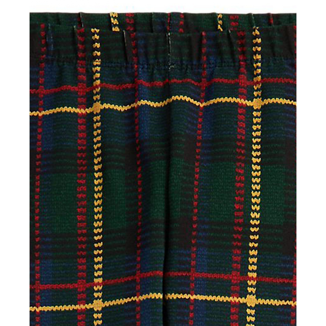 'Girls' 7-16 Plaid Stretch Leggings'