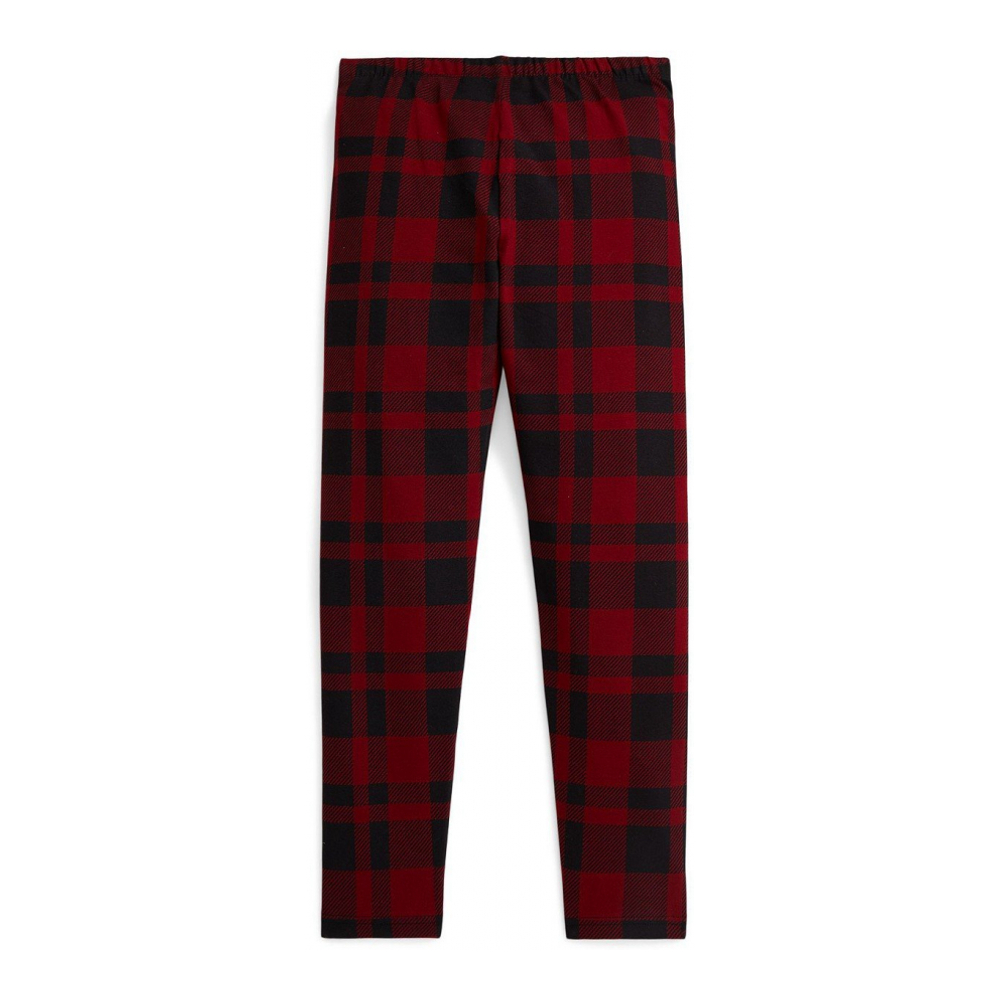 'Girls' 7-16 Plaid Leggings'