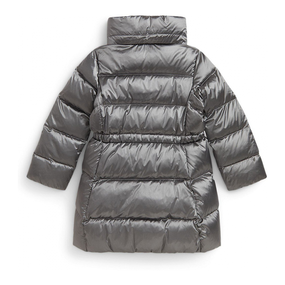 'Girls' 2T-6X Hooded Long Jacket'