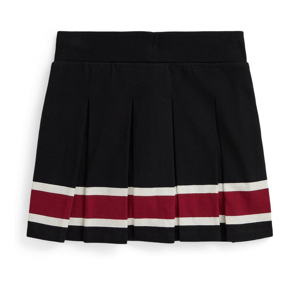 'Girls' 7-16 Striped Pleated Skort'