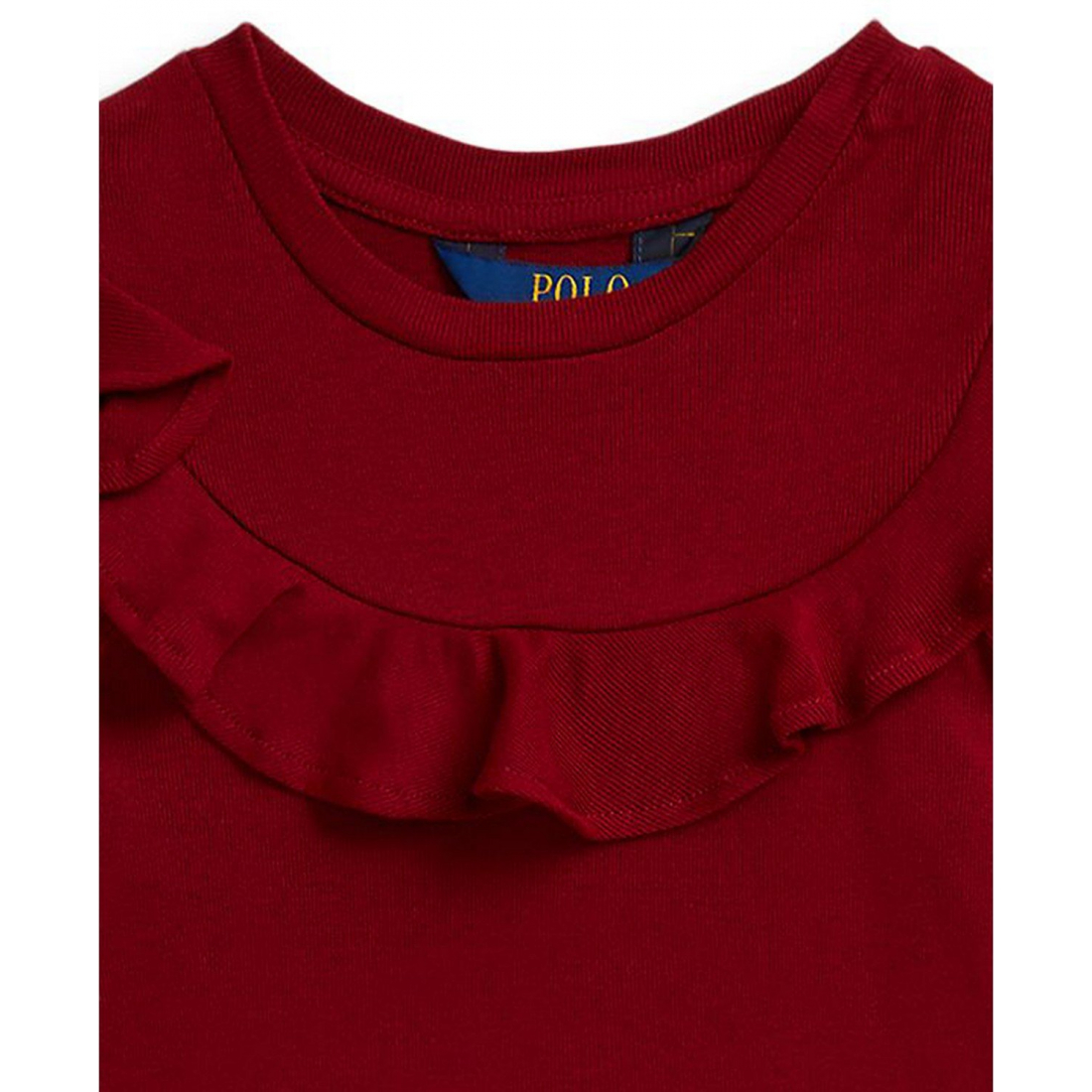 'Girls 2T-6X Ruffled Long Sleeve Dress'