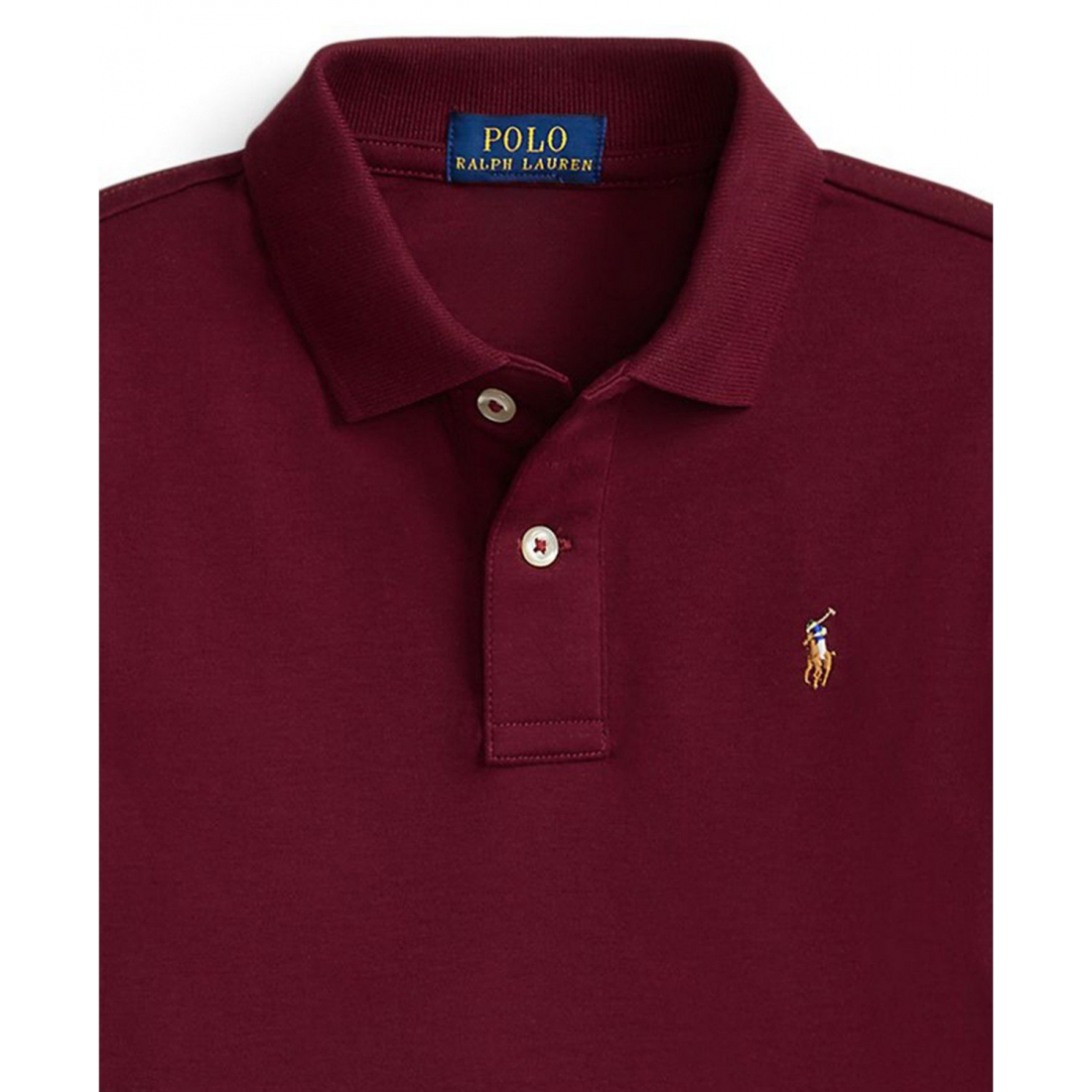 'Soft Cotton Polo Shirt' pour Garçons
