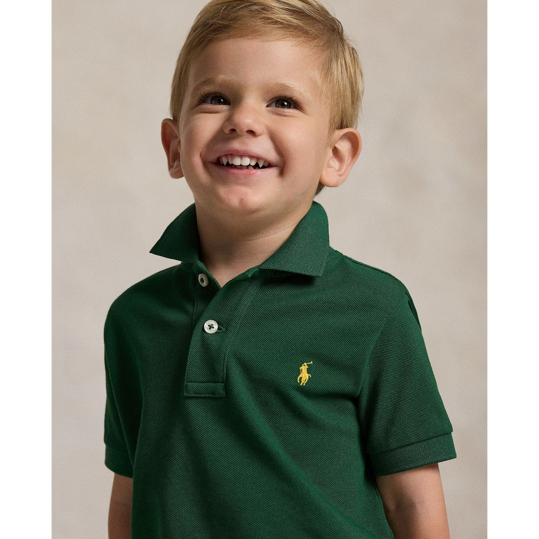 'The Iconic Mesh Polo Shirt' pour Garçons