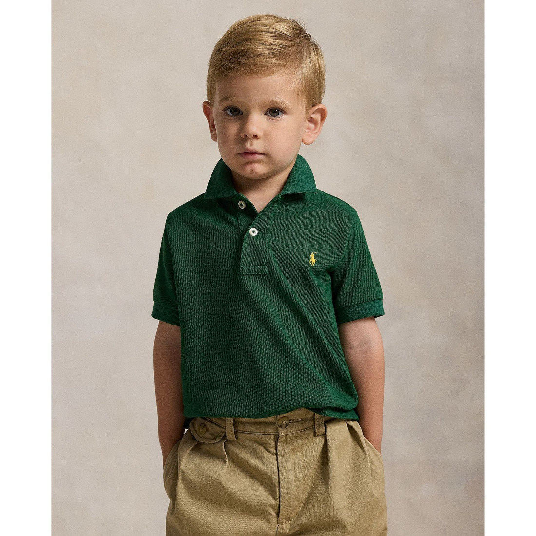 'The Iconic Mesh Polo Shirt' pour Garçons