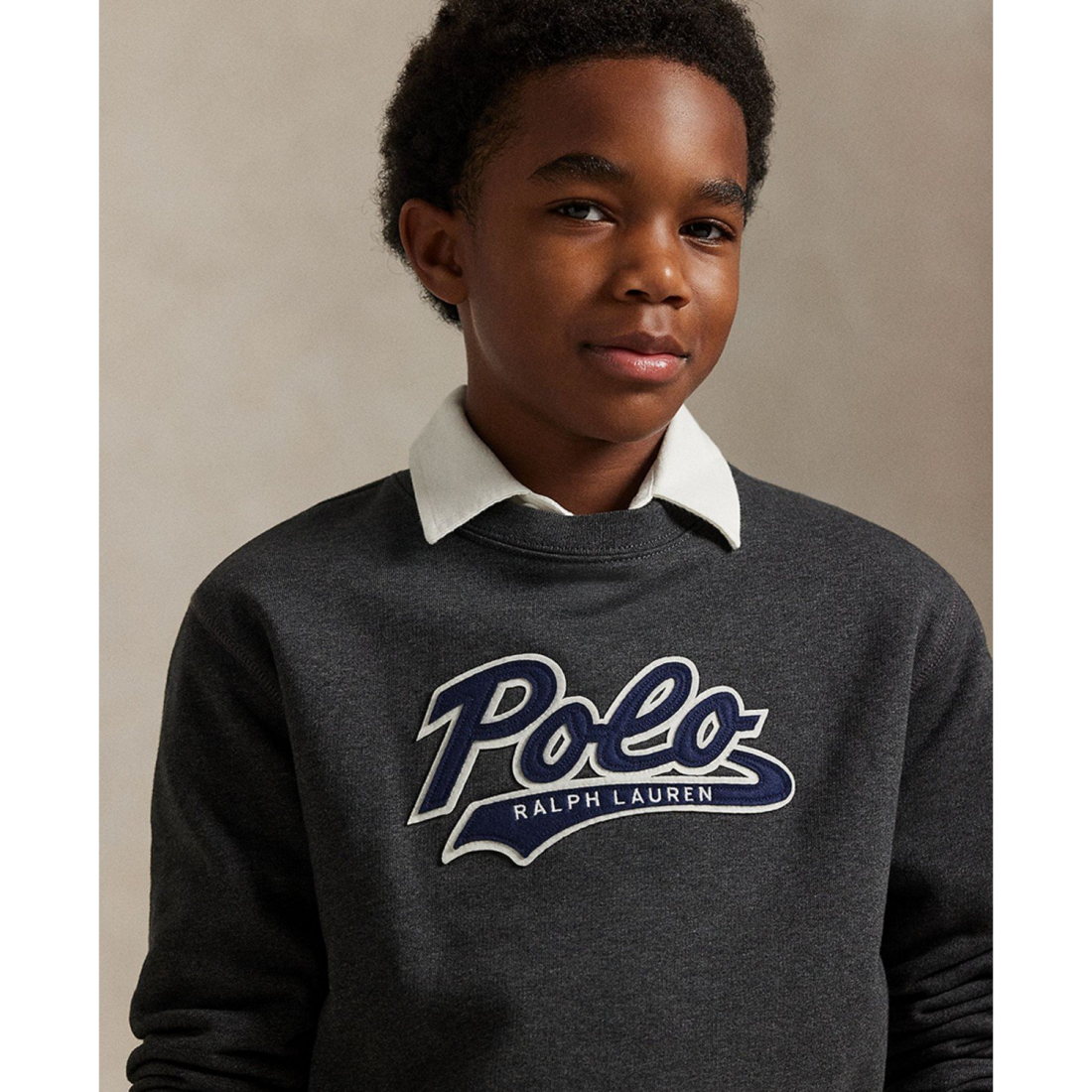 'Logo Fleece Sweatshirt' pour Garçons