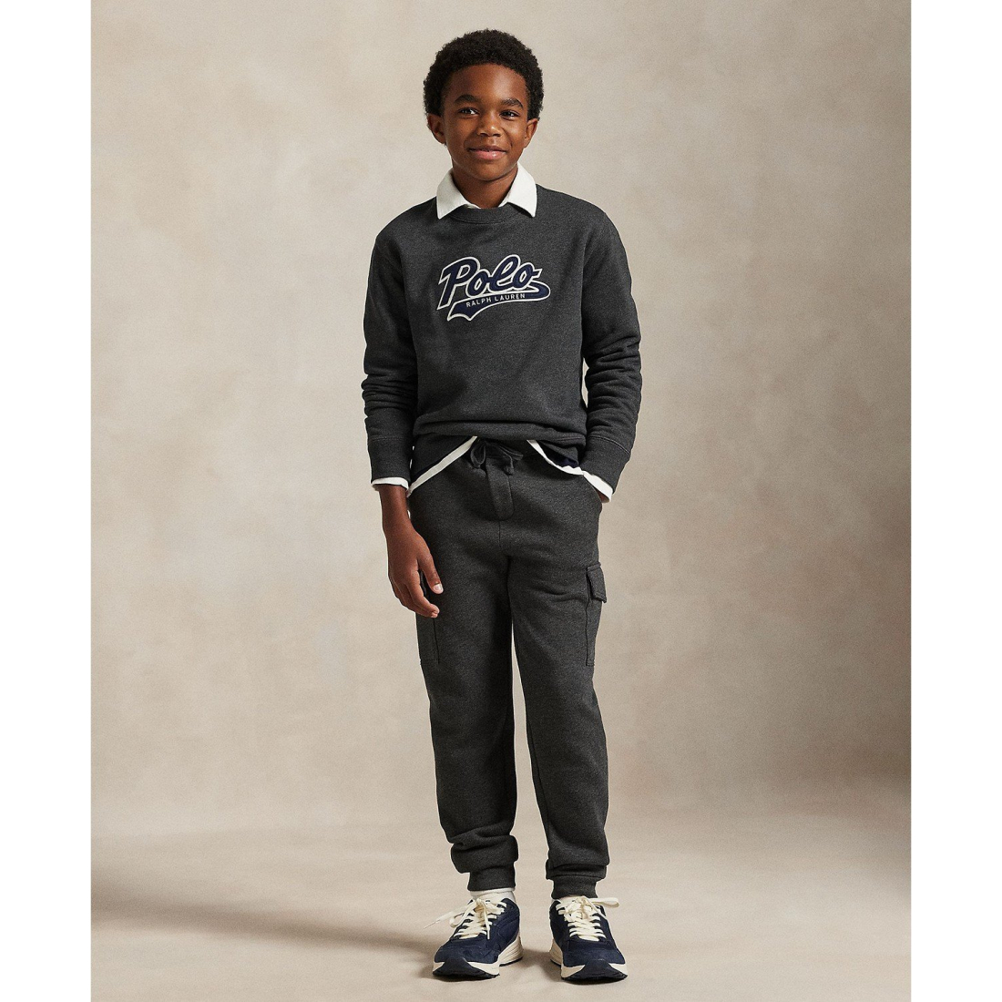 'Logo Fleece Sweatshirt' pour Garçons