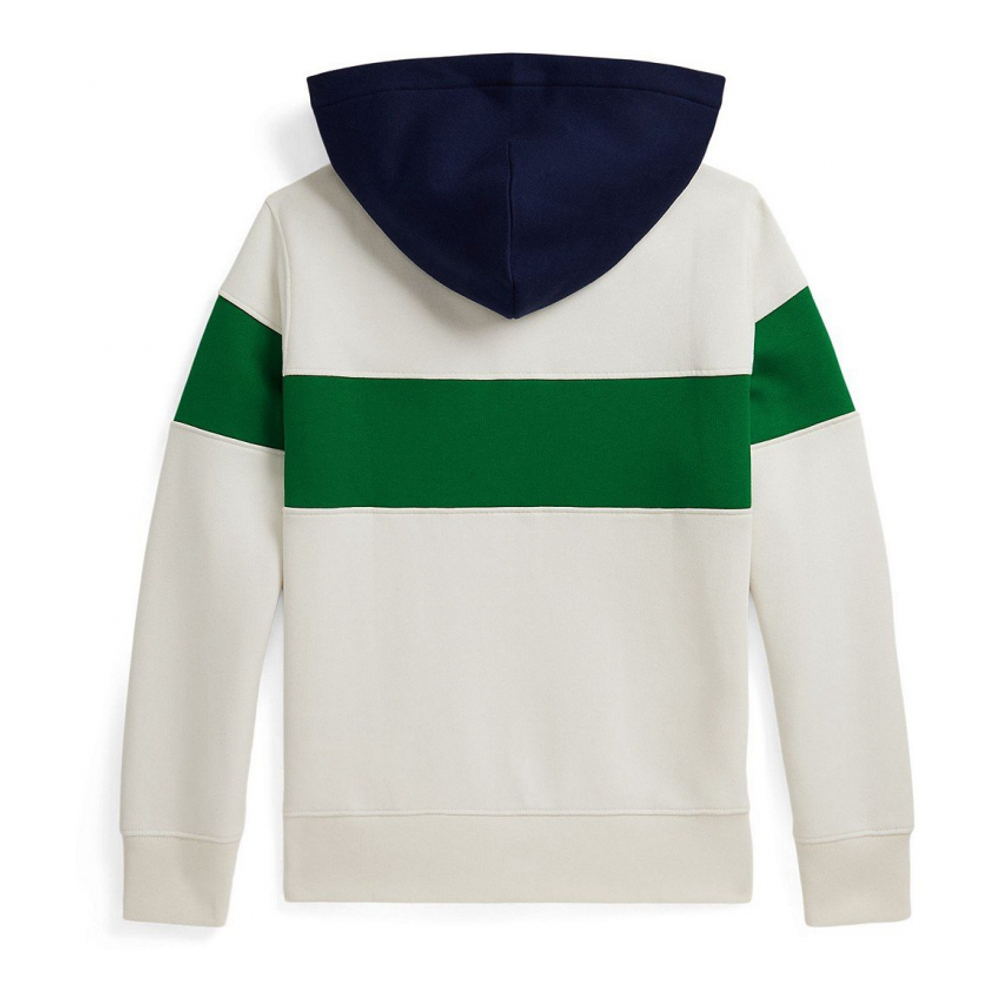 'Logo Fleece Rugby Hoodie' pour Garçons