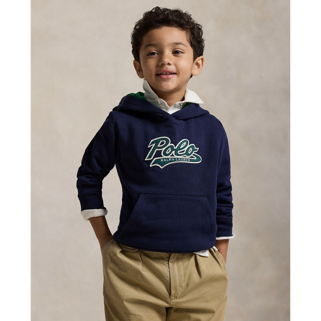 'Logo Fleece Hoodie' pour Garçons