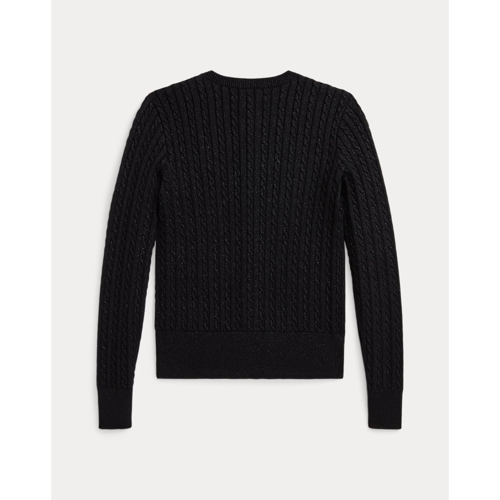 'Metallic Mini-Cable Cardigan' pour Filles