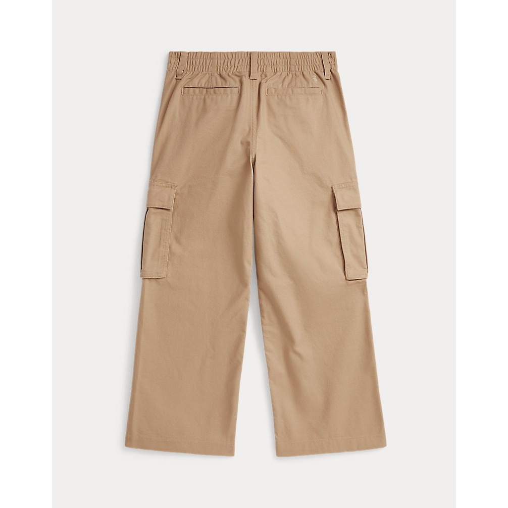 'Wide-Leg Chino Cargo Pant' pour Filles