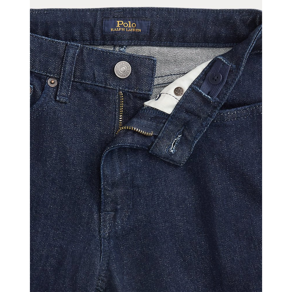 'Flared Indigo Stretch Denim Jean' pour Filles