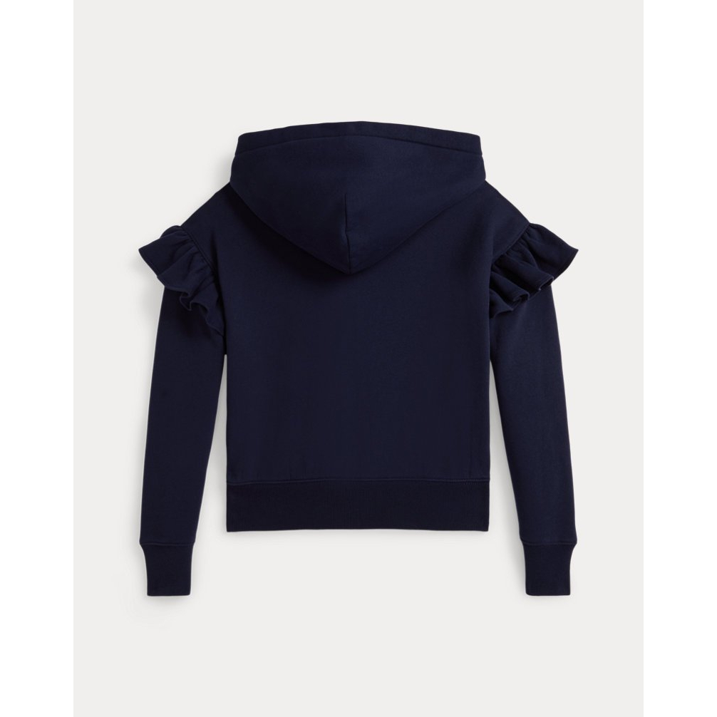 'Ruffled Fleece Full-Zip Hoodie' pour Filles