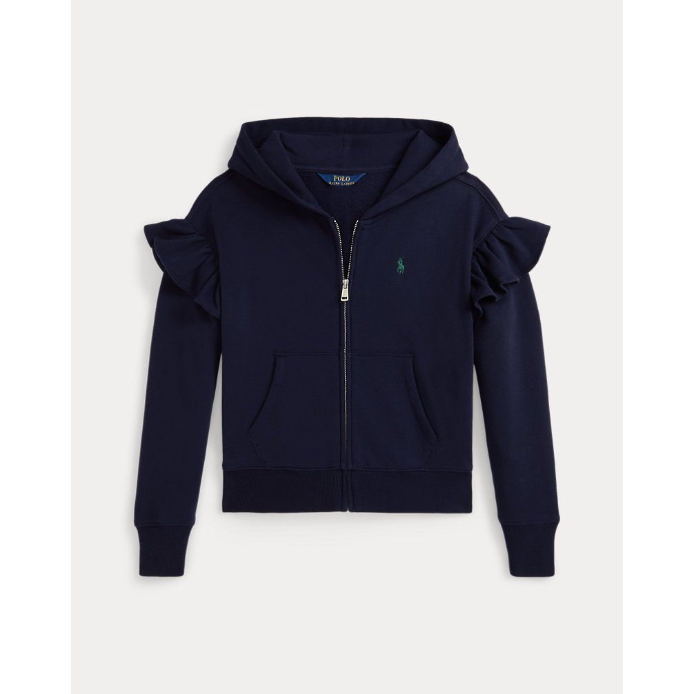 'Ruffled Fleece Full-Zip Hoodie' pour Filles