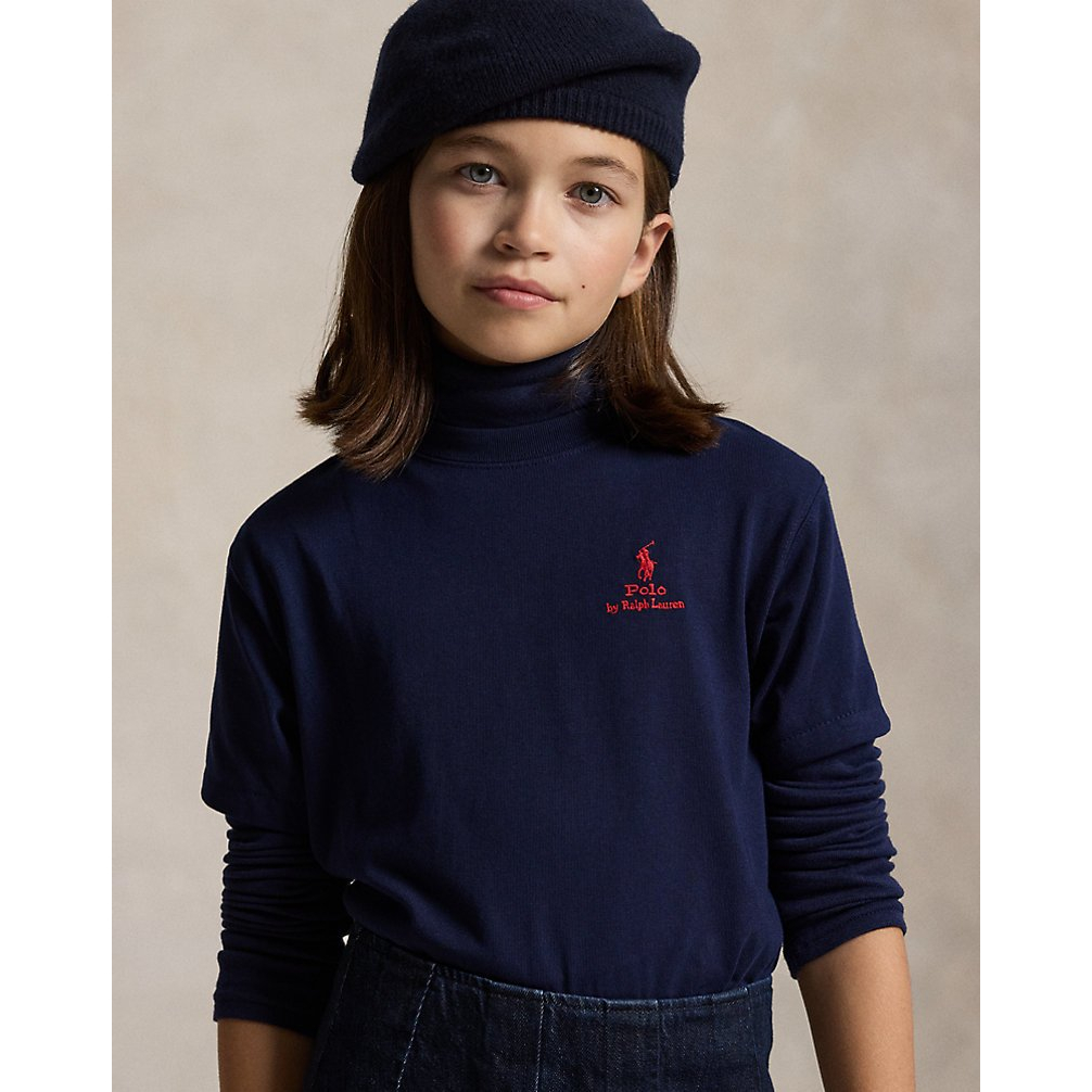 'Logo Cotton Jersey Tee' pour Filles