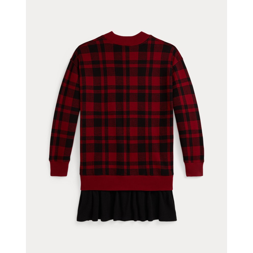 'Buffalo Check Fleece Dress' pour Filles
